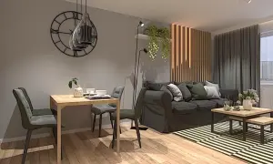 Jak urządzić ścianę przy stole w salonie, by oczarować gości?
