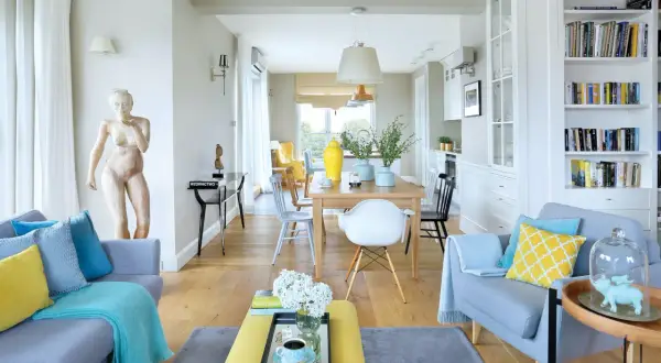 Jaki kolor do salonu z aneksem? Idealne inspiracje dla Twojego wnętrza