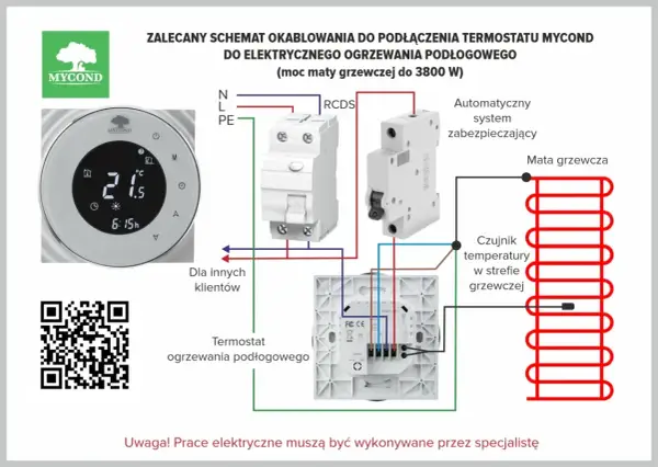 Jak zamontować czujnik temperatury ogrzewania podłogowego bez błędów